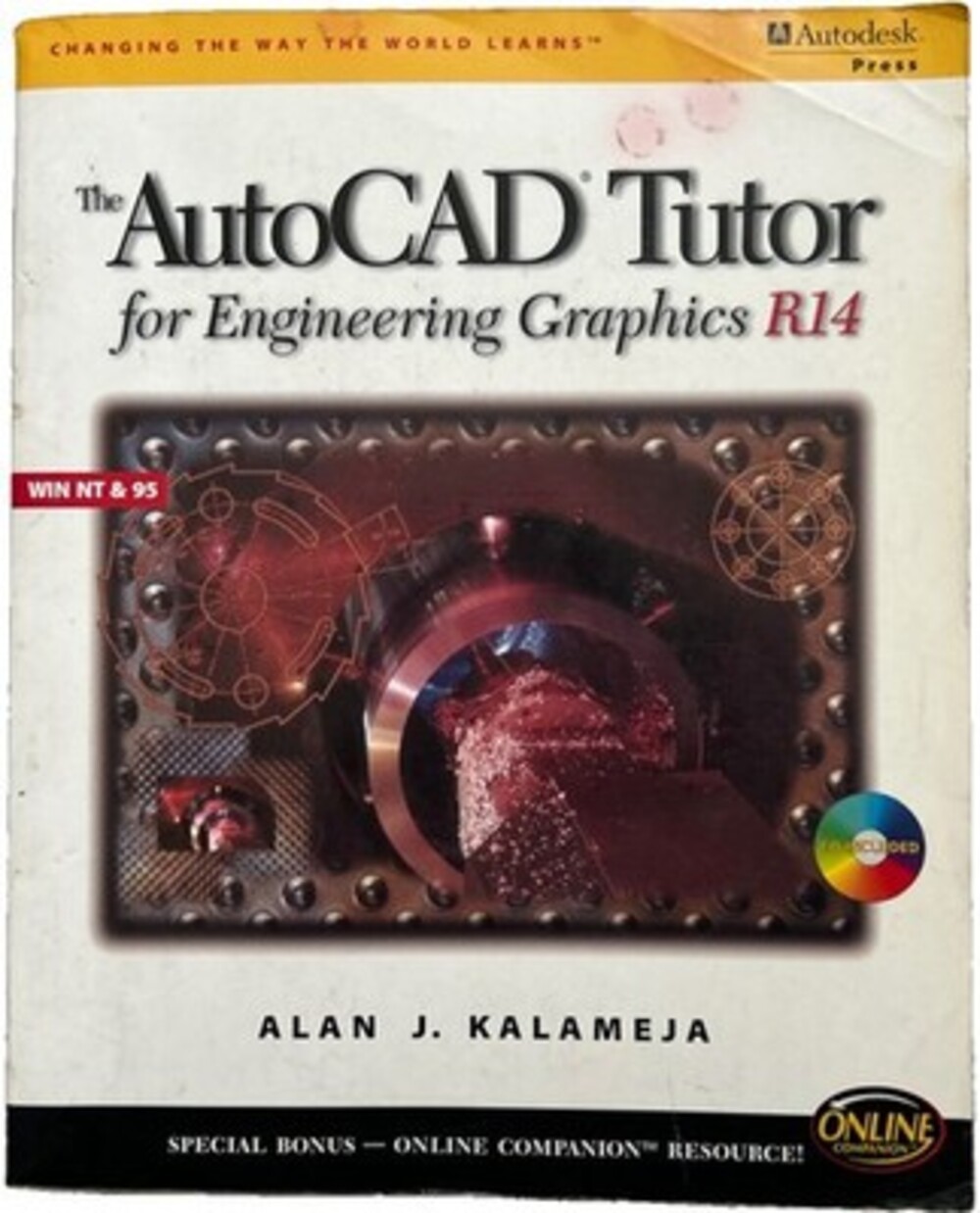 AutoCAD Tutor for Engineering Graphics R14 Windows by Alan J. Kalameja